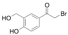 2-Bromo-1-[4-hydroxy-3-(hydroxymethyl)phenyl]ethanone