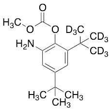 6-Amino-2,4-di-tert-butylphenyl-d9 Methyl Carbonate