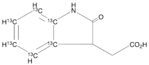 Oxindole-3-acetic Acid-13C6