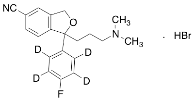 Citalopram-d4 Hydrobromide Salt