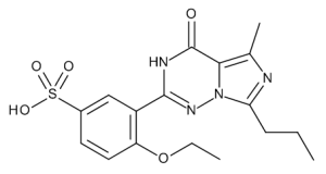 3-(1,4-Dihydro-5-methyl-4-oxo-7-propylimidazo[5,1-f][1,2,4]triazin-2-yl)-4-ethoxybenzenesulfonic Acid