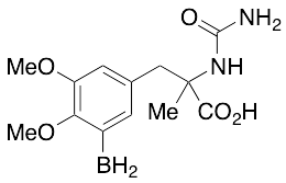 3-(3-Boryl-4,5-dimethoxyphenyl)-2-methyl-2-ureidopropanoic Acid