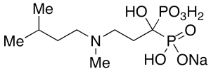[1-Hydroxy-3-(methylisopentylamino)propylidene] Bisphosphonic Acid Monosodium Salt(Ibandronic Acid Impurity)