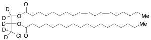 rac-1-Linoleoyl-2-stearoyl-3-chloropropanediol-d5