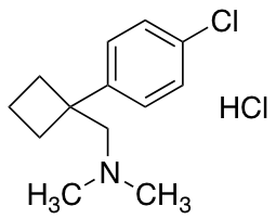 N-[1-(4-Chlorophenyl)cyclobutylmethyl]-N,N-dimethylamine Hydrochloride
