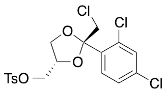 ((2R,4S)-2-(Chloromethyl)-2-(2,4-dichlorophenyl)-1,3-dioxolan-4-yl)methyl 4-Methylbenzenesulfonate