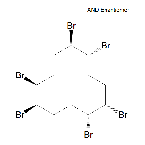 (1R,2R,5S,6R,9R,10S)-rel-1,2,5,6,9,10-Hexabromocyclododecane