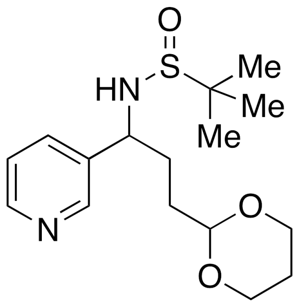 N-[3-(1,3-Dioxan-2-yl)-1-(3-pyridinyl)propyl]-2-methyl-2-propanesulfinamide