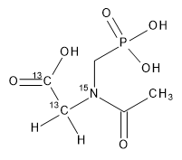 N-Acetyl Glyphosate-13C2,15N