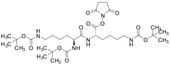N2,N6-Bis[(1,1-dimethylethoxy)carbonyl]-L-lysyl-N6-[(1,1-dimethylethoxy)carbonyl]-L-lysine 2,5-Dioxo-1-pyrrolidinyl Ester