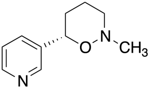 2-Methyl-6(S)-(3-pyridyl)tetrahydro-1,2-oxazine