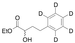 2-Hydroxy-4-phenylbutyric Acid Ethyl Ester-d5