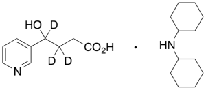 rac 4-Hydroxy-4-(3-pyridyl)butanoic-d3 Acid Dicyclohexylamine Salt (d3 Major)