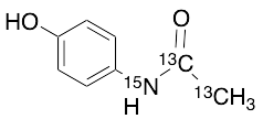 Acetaminophen-13C2, 15N1