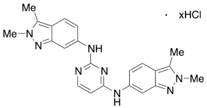 N2,N4-Bis(2,3-dimethyl-2H-indazol-6-yl)-2,4-pyrimidinediamine Hydrochloride
