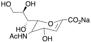 N-Acetyl-2,3-dehydro-2-deoxyneuraminic Acid Sodium Salt