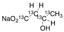 rac 3-Hydroxybutyric Acid-13C4  Sodium Salt