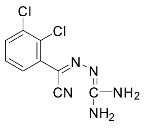 2-(2,3-Dichlorphenyl)-2-(guanidinylimino)acetonitrile