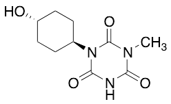 rel-trans-1-(4-Hydroxycyclohexyl)-3-methyl-1,3,5-triazinane-2,4,6-trione