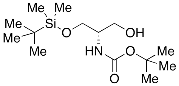 [(1S)-2-[[(tert-Butyl)dimethylsilyl]oxy]-1-(hydroxymethyl)ethyl]-carbamic Acid tert-Butyl Ester