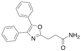 4,5-Diphenyl-2-oxazolepropanamide
