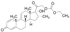 (16Alpha)-21-[(Ethoxycarbonyl)oxy]-17-hydroxy-16-methylpregna-1,4,9(11)-triene-3,20-dione
