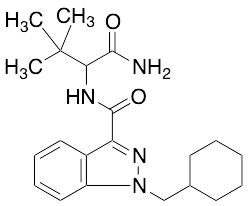N-[1-(Aminocarbonyl)-2,2-dimethylpropyl]-1-(cyclohexylmethyl)-1H-indazole-3-carboxamide