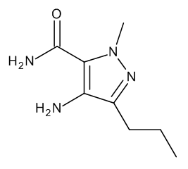 4-Amino-1-methyl-3-propyl-1H-pyrazole-5-carboxamide