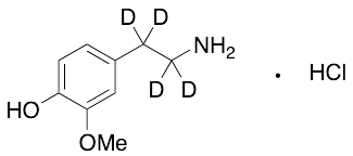 3-Methoxy Dopamine-d4 Hydrochloride (Major)
