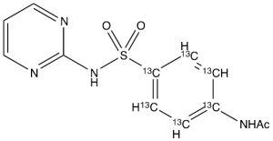 N-Acetyl Sulfadiazine-13C6