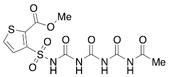 3-[[[[[[[(Acetylamino)carbonyl]amino]carbonyl]amino]carbonyl]amino]sulfonyl]-2-thiophenecarboxylic Acid Methyl Ester (Technical Grade)