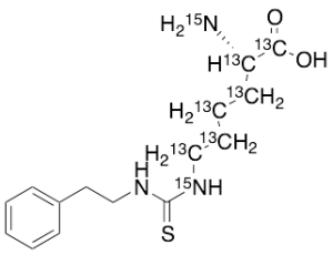 N6-{[(2-Phenylethyl)amino]carbonothioyl}lysine-13C6,15N2
