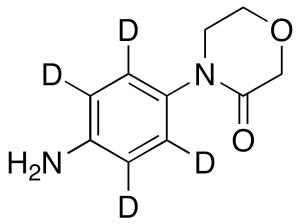 4-(4-Aminophenyl)-3-morpholinone-d4