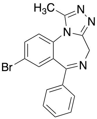 8-Bromo-1-methyl-6-phenyl-4H-s-triazolo[4,3-a][1,4]benzodiazepine
