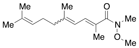 N-Methoxy-N,2,5,9-tetramethyldeca-2,4,8-trienamide