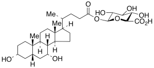 Chenodeoxycholic Acid 24-Acyl-Beta-D-glucuronide