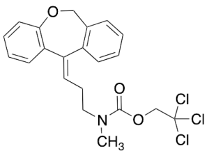 (3-Dibenz[b,e]oxepin-11(6H)-ylidenepropyl)methyl-carbamic Acid 2,2,2-Trichloroethyl Ester