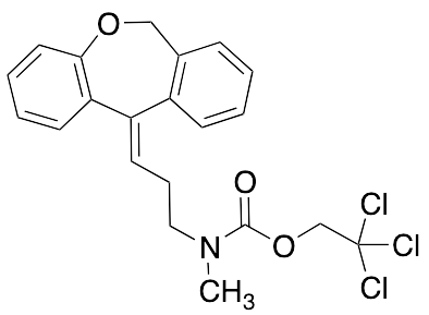 (3-Dibenz[b,e]oxepin-11(6H)-ylidenepropyl)methyl-carbamic Acid 2,2,2-Trichloroethyl Ester
