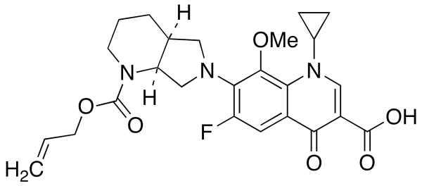 N-Allyloxycarbonyl Moxifloxacin