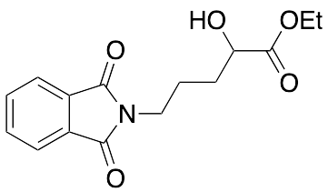 Ethyl 5-(1,3-Dioxoisoindolin-2-yl)-2-hydroxypentanoate