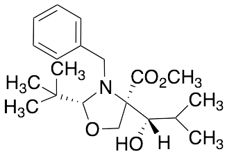 (2R,4S)-2-t-Butyl-N-benzyl-4-[1-(S)-hydroxy-2-methylpropyl]-oxazolidine-4-carboxylic Acid, Methyl Ester