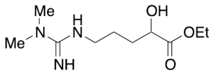 Ethyl 5-(3,3-Dimethylguanidino)-2-hydroxypentanoate