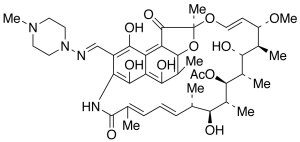 25-Deacetyl-23-acetyl Rifampicin (>85%)