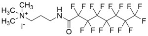 Trimethyl[3-(perfluorooctanamido)propyl]ammonium Iodide
