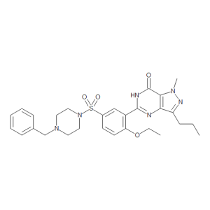 N-Desmethyl-N-benzyl Sildenafil