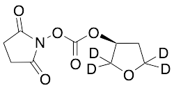 Carbonic Acid 2,5-Dioxopyrrolidin-1-yl (S)-Tetrahydrofuran-d4-3-yl Ester