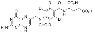 10-Formyl Folic Acid-d4