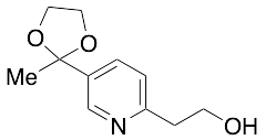 5-(2-Methyl-1,3-dioxolan-2-yl)-2-pyridineethanol