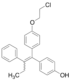 (E/Z)-1-[4-(2-Chloroethoxy)phenyl]-1-(4-hydroxyphenyl)-2-phenyl-1-butene