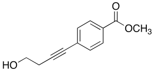 4-(4-Hydroxy-1-butynyl)benzoic Acid Methyl Ester